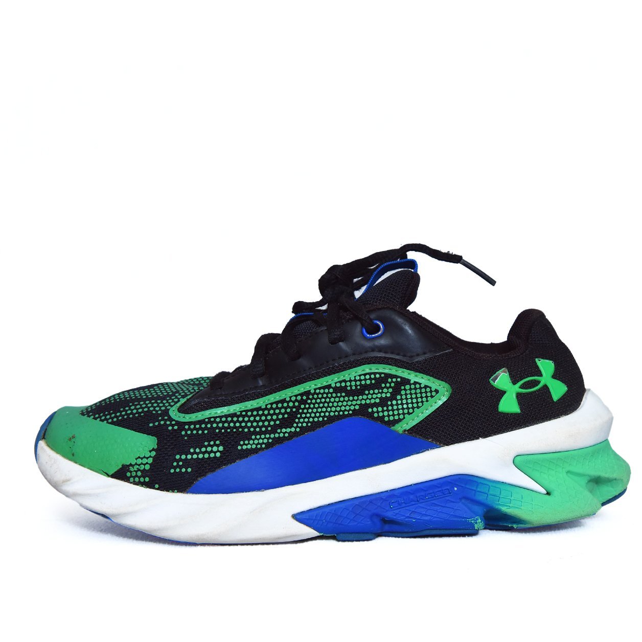 Under Armour Black‑Green‑Blue Pre‑Loved Sneaker | TrendyGo Pakistan - Image 3