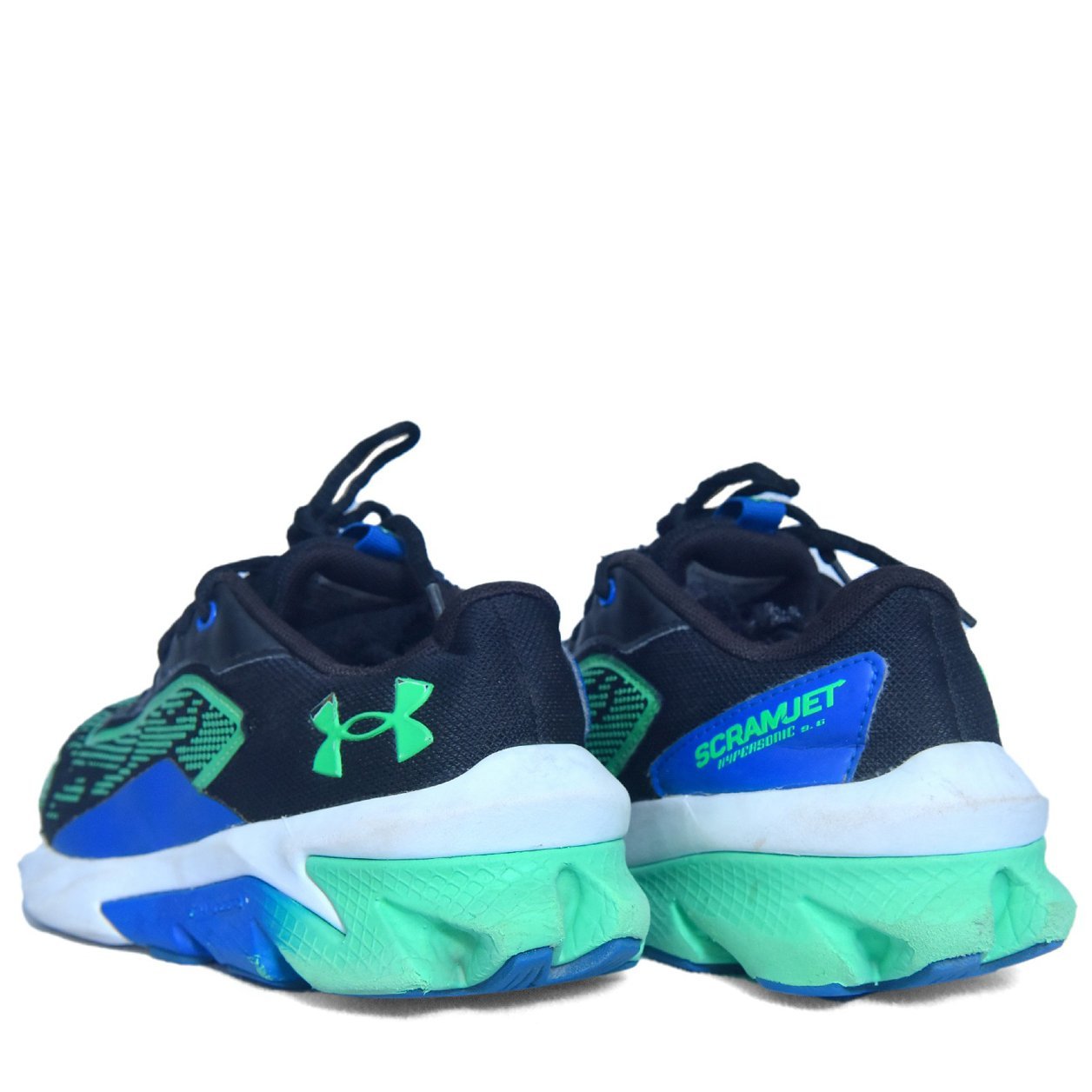 Under Armour Black‑Green‑Blue Pre‑Loved Sneaker | TrendyGo Pakistan - Image 4