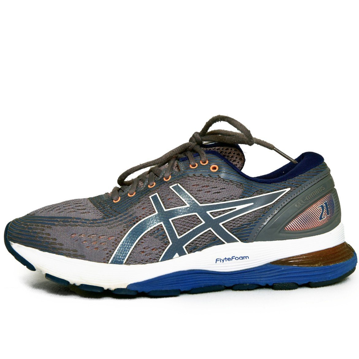 Original ASICS Gel-Nimbus 21 Running Shoes | Preloved Performance Sneakers β TRENDYGO Pakistan - Image 3