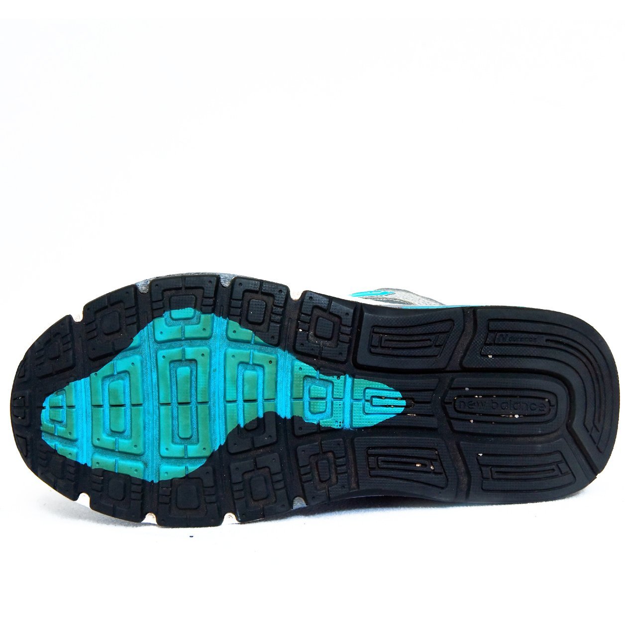 New Balance Original Grey & Blue Running Shoes | Preloved Branded Footwear Pakistan | TRENDYGO - Image 4