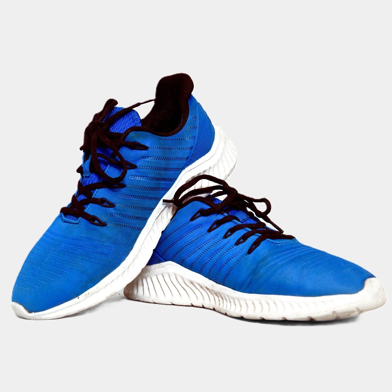 CHARLIE Blue & Black Sports Sneakers | Original Preloved Shoes Pakistan | TRENDYGO