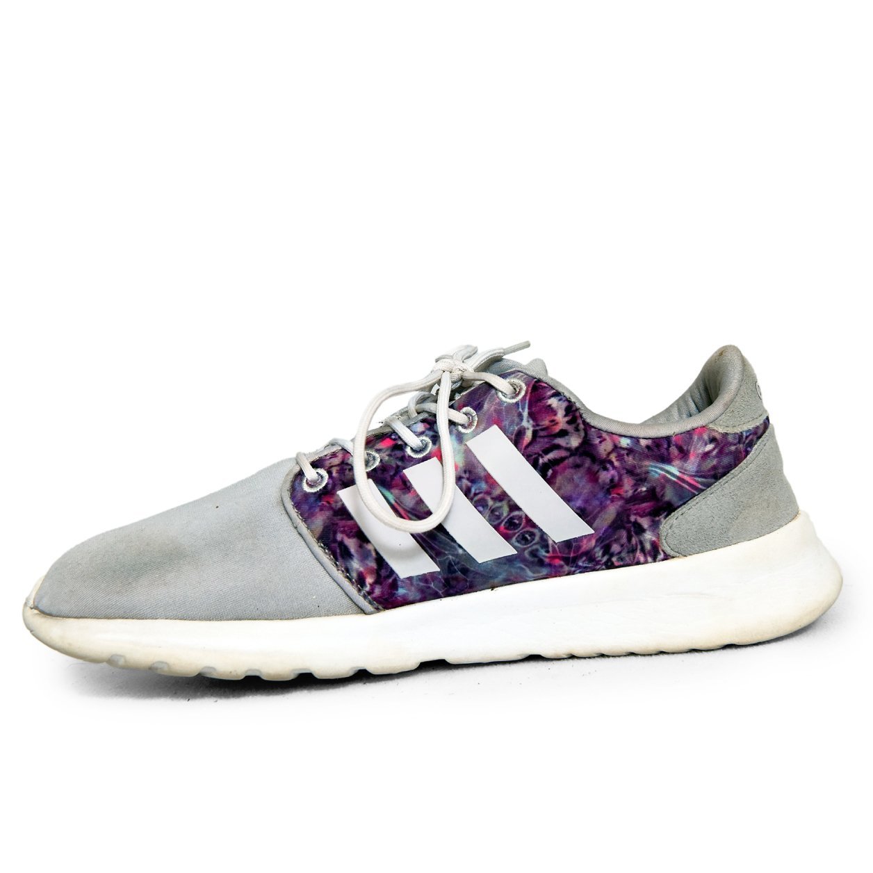 Adidas Grey & Purple Floral Sneakers โ Original Preloved Shoes Pakistan | TRENDYGO - Image 3