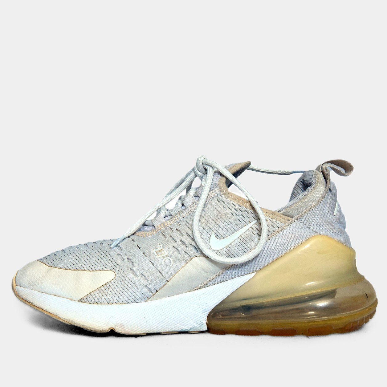 Nike Air Max 270 Light Grey with Gum Sole โ Original Preloved Sneakers in Pakistan | TRENDYGO - Image 2
