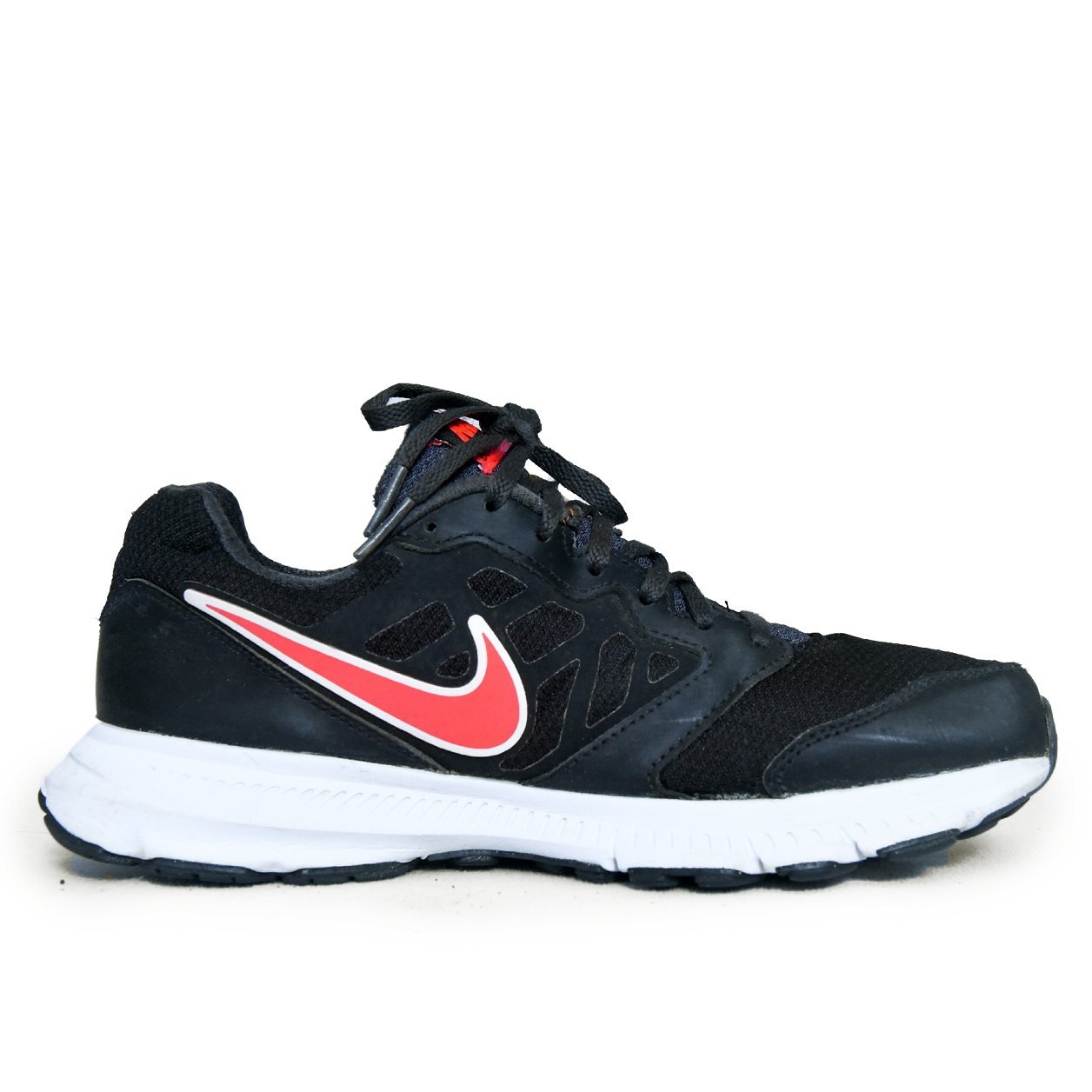 Nike Dual Fusion Run Men’s Running Shoes – Black, Red & White - Image 3