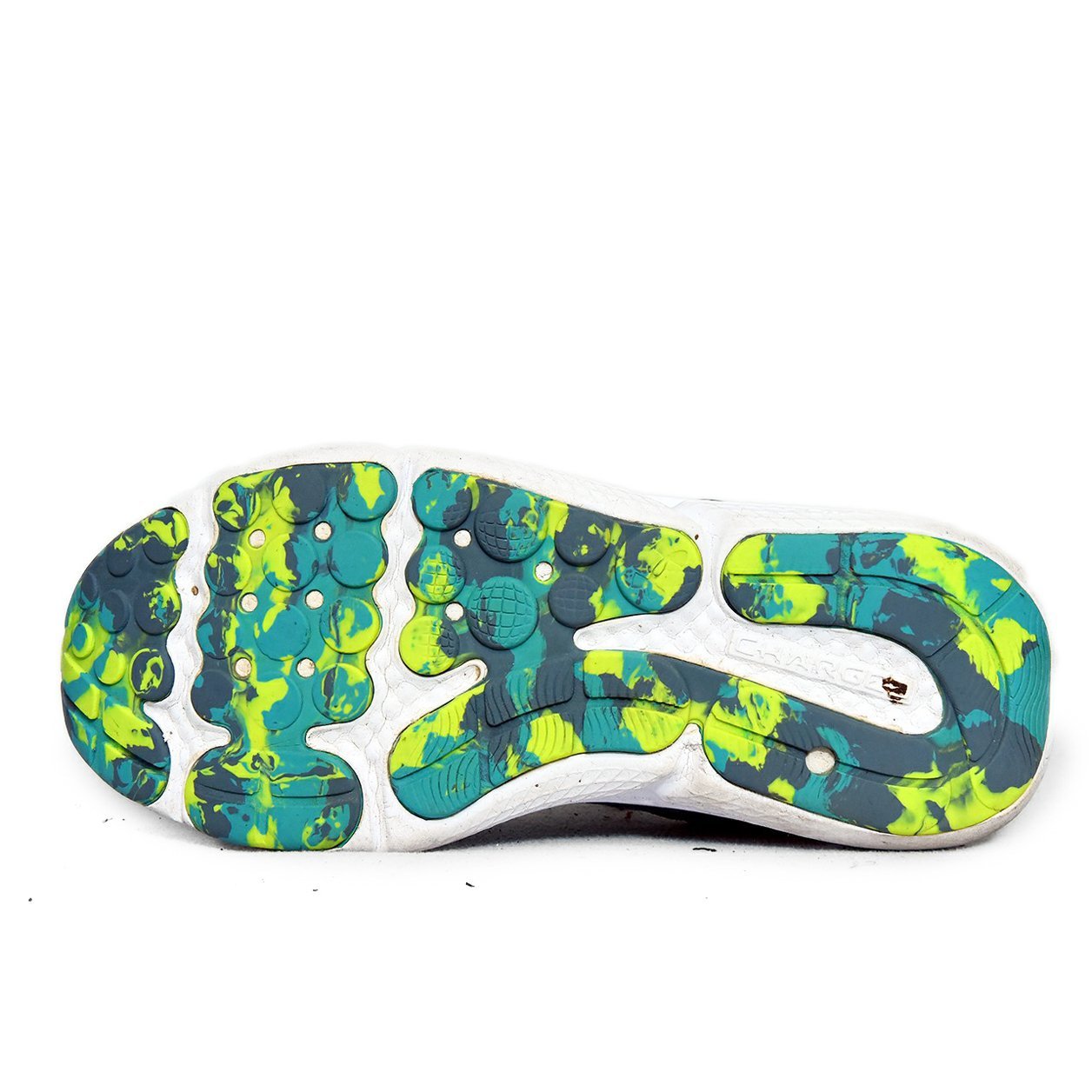 Under Armour Micro G Pulse Running Shoes β Blue & Neon Green at TRENDYGO - Image 4