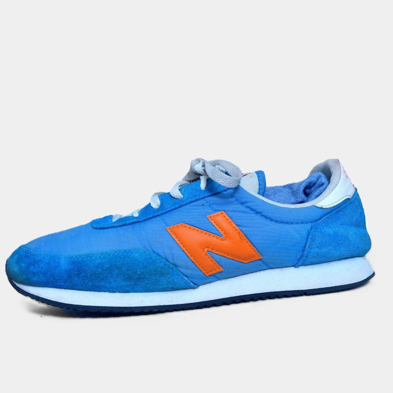 New Balance 420 Blue Orange β Original Used Retro Sneakers in Pakistan - Image 2