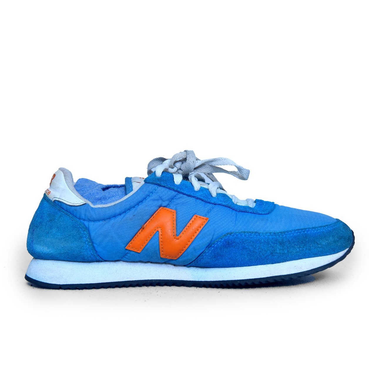 New Balance 420 Blue Orange β Original Used Retro Sneakers in Pakistan - Image 3