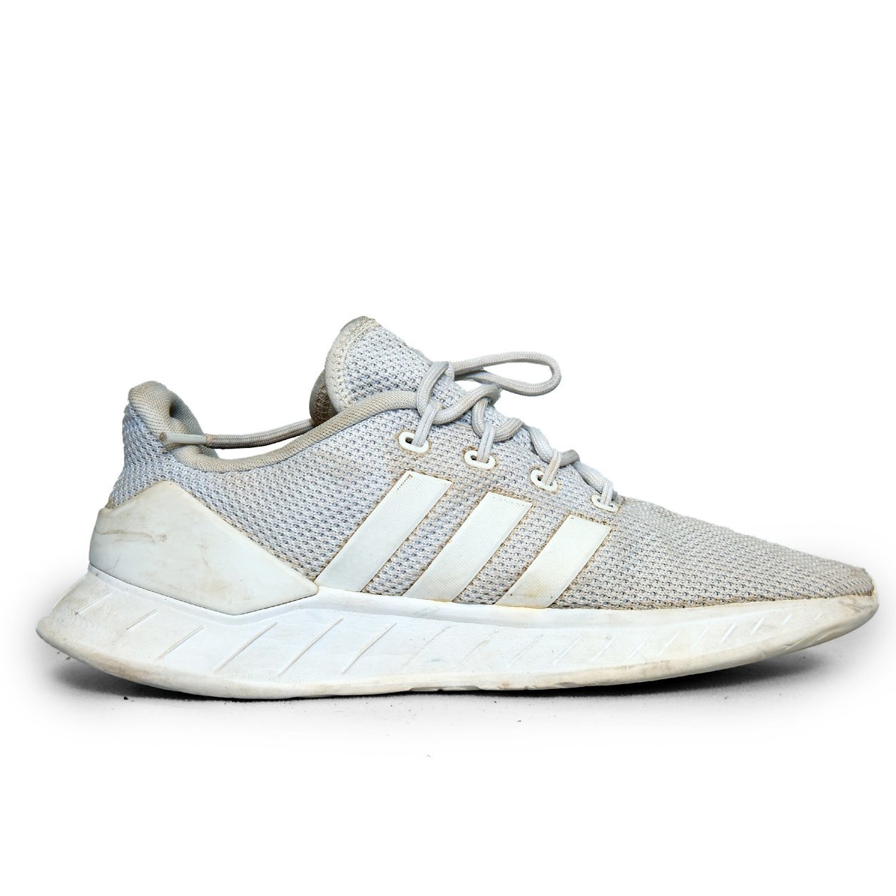 Adidas X_PLR White Lightweight Casual Sneakers – Breathable Mesh Running Shoes (Pre-Loved) - Image 3