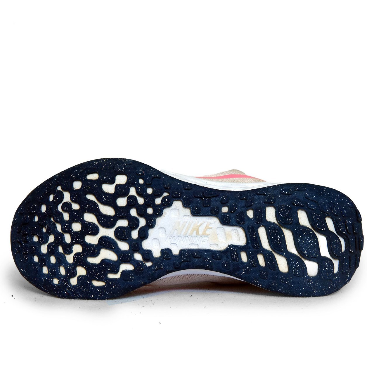 Nike Renew Ride 2 Beige with Pink Swoosh Running Shoes – TRENDYGO in Pakistan - Image 4