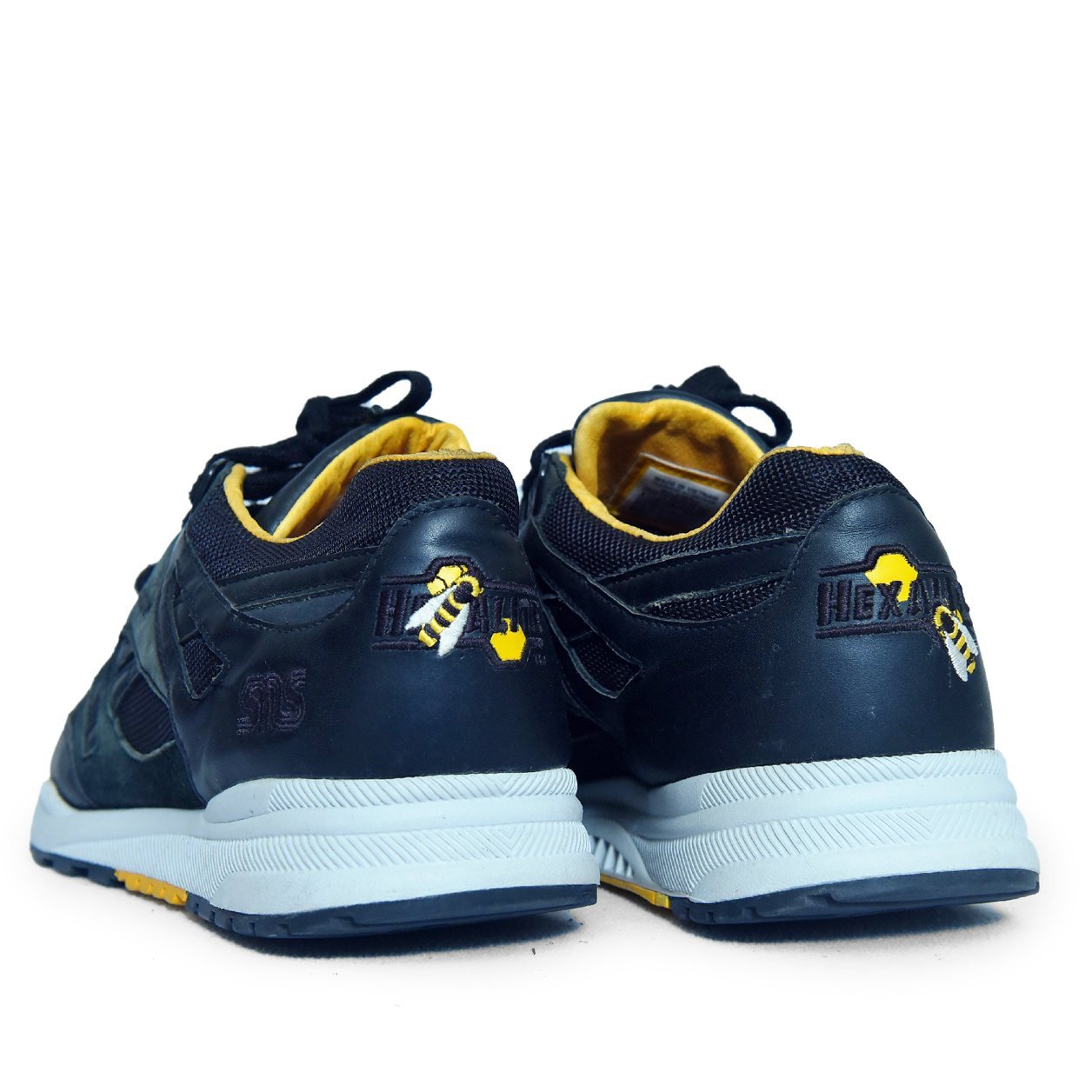 Reebok SNS Black & Yellow Classic Running Shoes – Original Thrift in Pakistan - Image 5