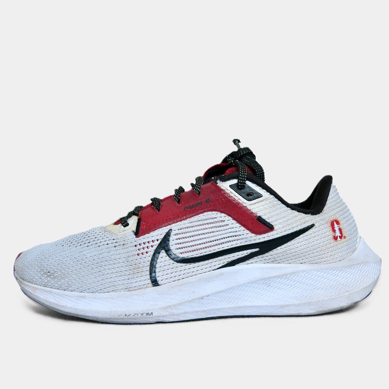 Nike Pegasus 40 White & Red Running Shoes β Original Thrift in Pakistan - Image 2