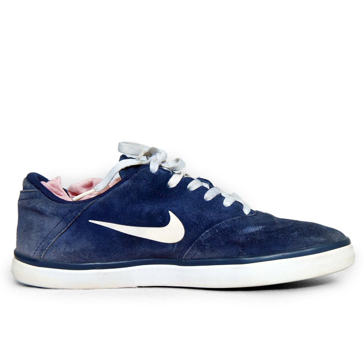 Nike Navy Blue Suede Sneakers β TRENDYGO Pakistan - Image 3