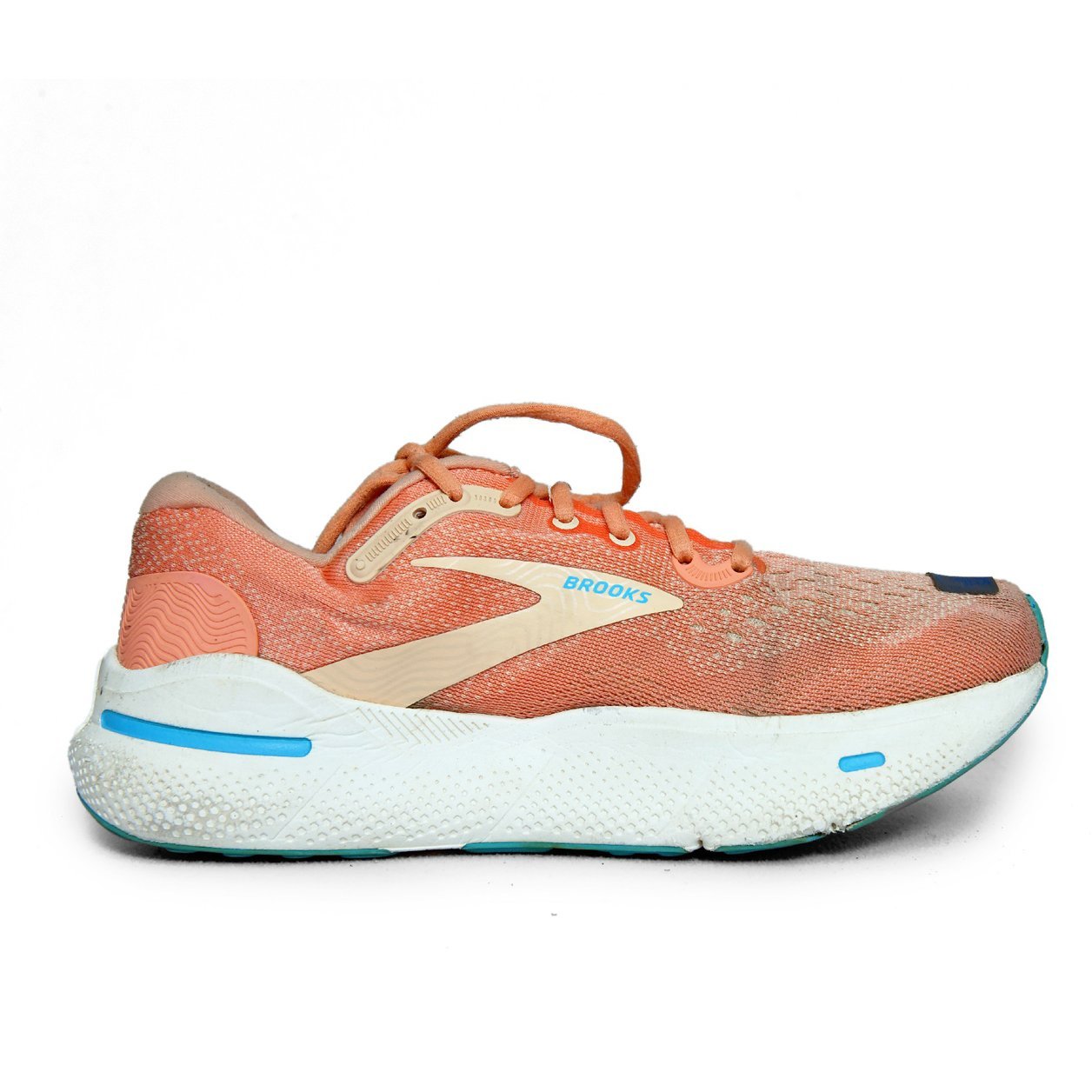 Brooks Glycerin 20 Peach & Blue Running Shoes β TRENDYGO Pakistan - Image 3