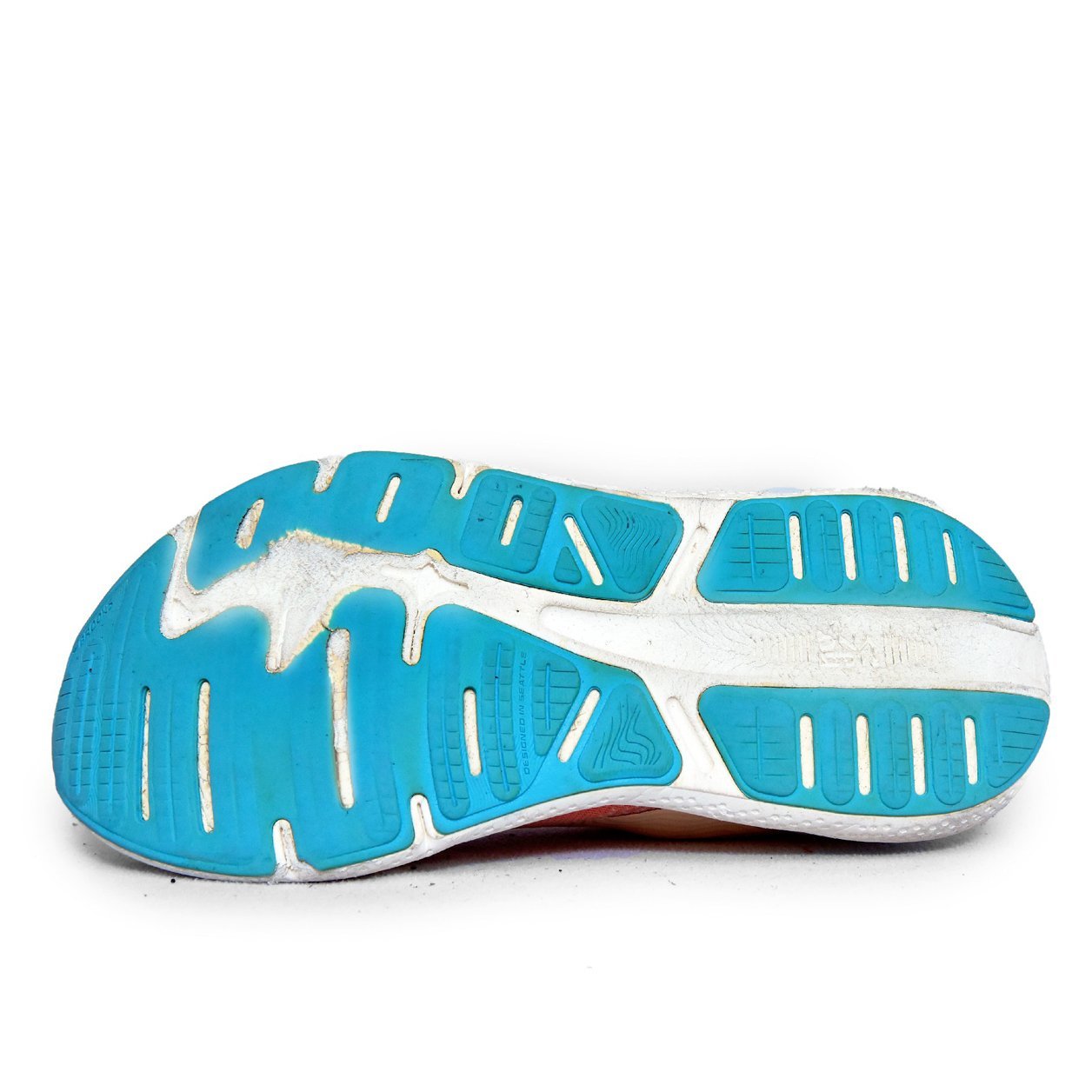 Brooks Glycerin 20 Peach & Blue Running Shoes β TRENDYGO Pakistan - Image 4