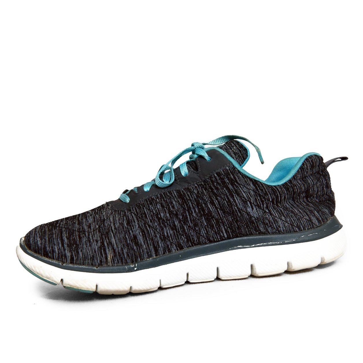 Skechers Synergy Sport Black/Blue β Original Pre-Loved Sneakers β TRENDYGO Pakistan - Image 3
