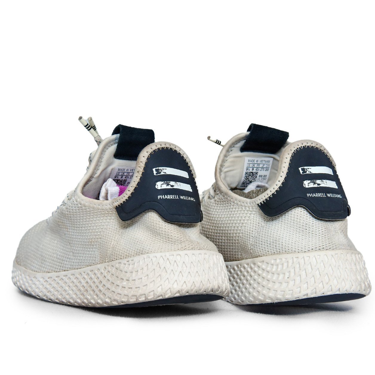 Adidas Pharrell Williams Tennis Hu Cream/White β Original Pre-Loved Sneakers β TRENDYGO Pakistan - Image 5