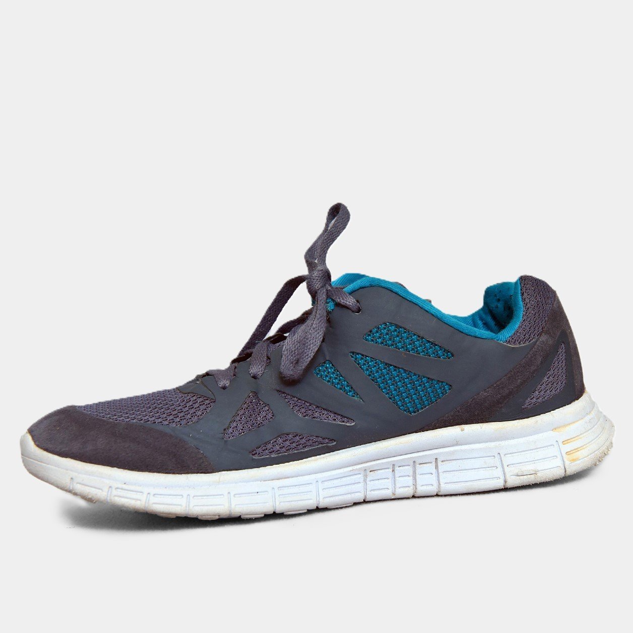 Skechers Grey & Teal Menβs Running Shoes TRENDYGO Pakistan - Image 2