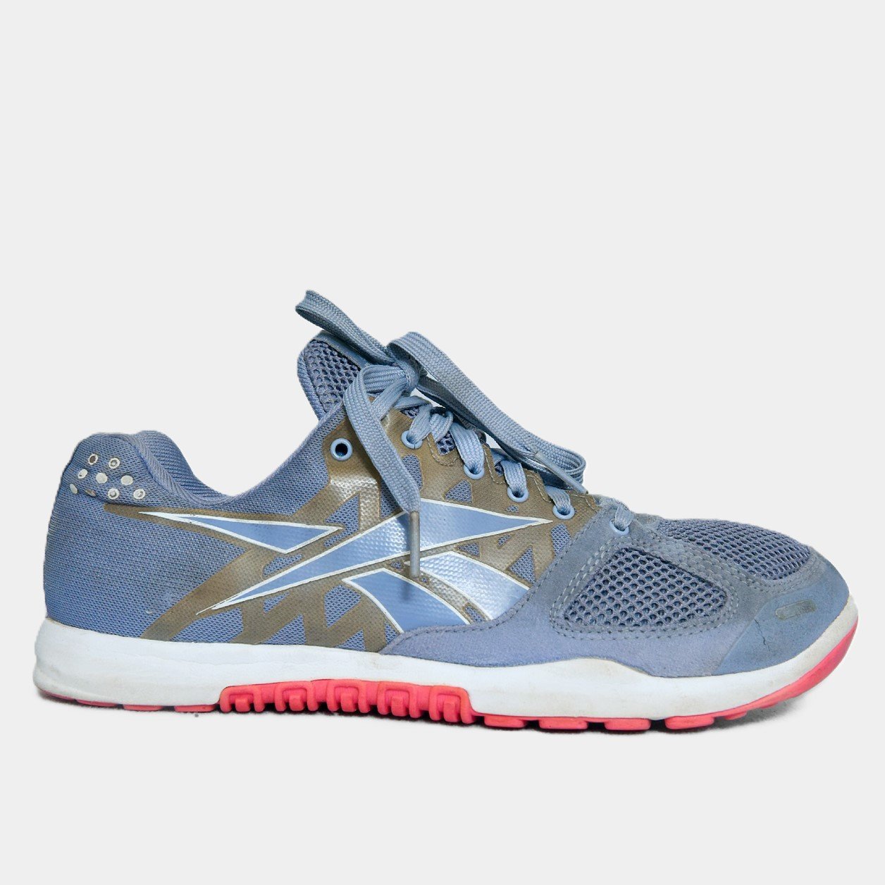 Reebok CrossFit Nano Blue & Silver Training Shoes – TRENDYGO Pakistan - Image 2
