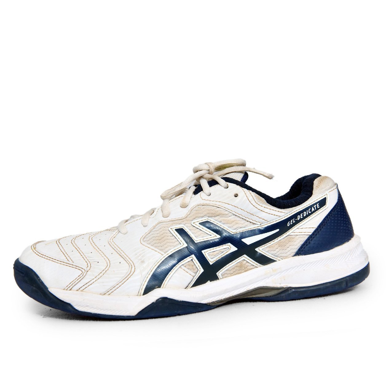 Asics Gel-Dedicate White & Navy Tennis Shoes – Original Thrift in Pakistan - Image 3