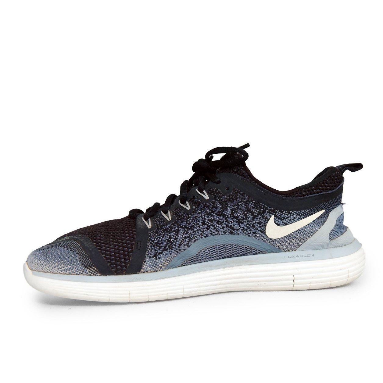Nike Lunarlon Black & Blue Running Shoes – TRENDYGO Original Thrift Sportswear Pakistan - Image 3