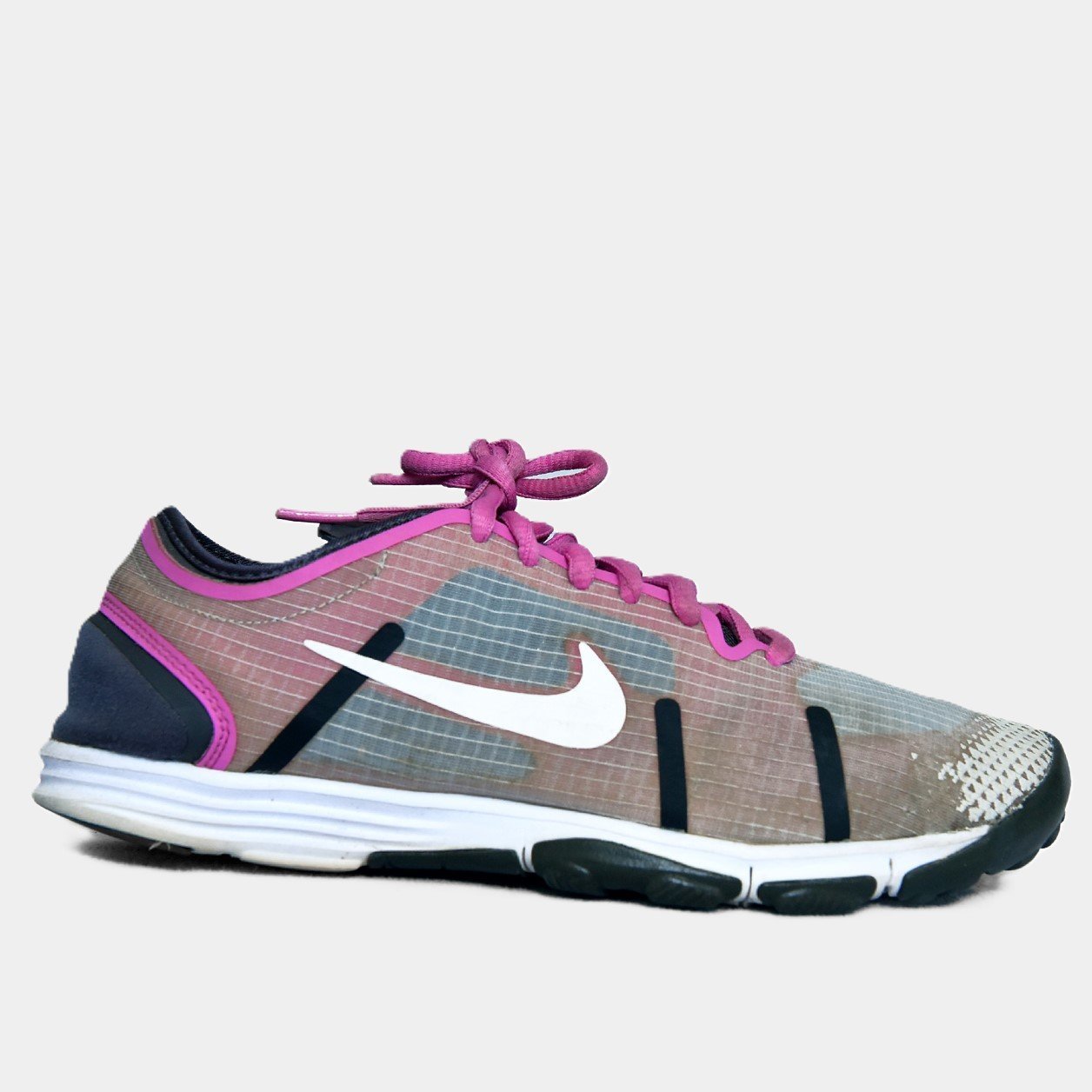 Nike Zoom Fit Agility Pink & Beige β TRENDYGO Original Thrift Training & Walking Shoes Pakistan - Image 2