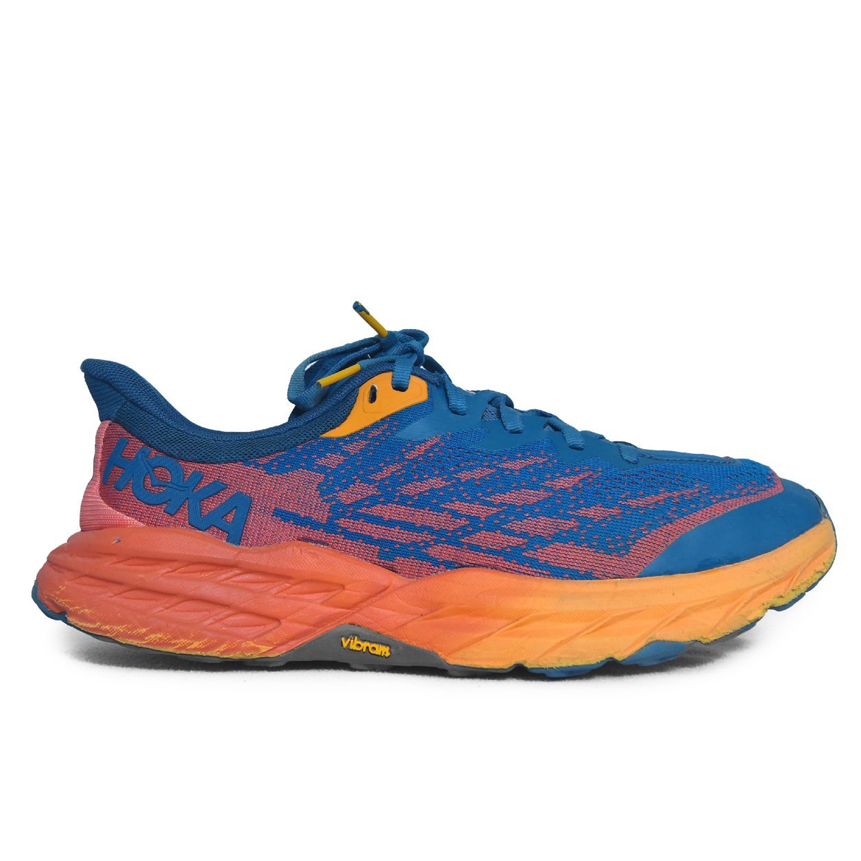 Hoka One One Clifton 8 Blue & Orange β TRENDYGO Original Thrift Running & Jogging Shoes Pakistan - Image 3