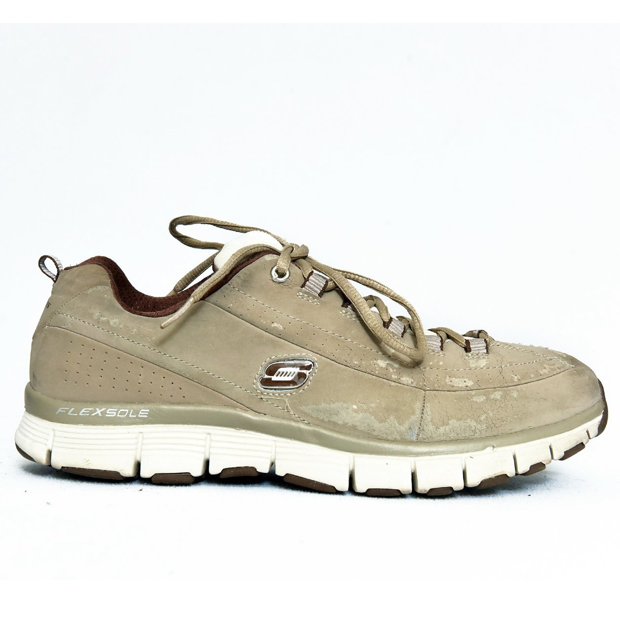 Skechers FlexSole Tan/Brown – TRENDYGO Original Thrift Comfort Walking Shoes Pakistan - Image 3