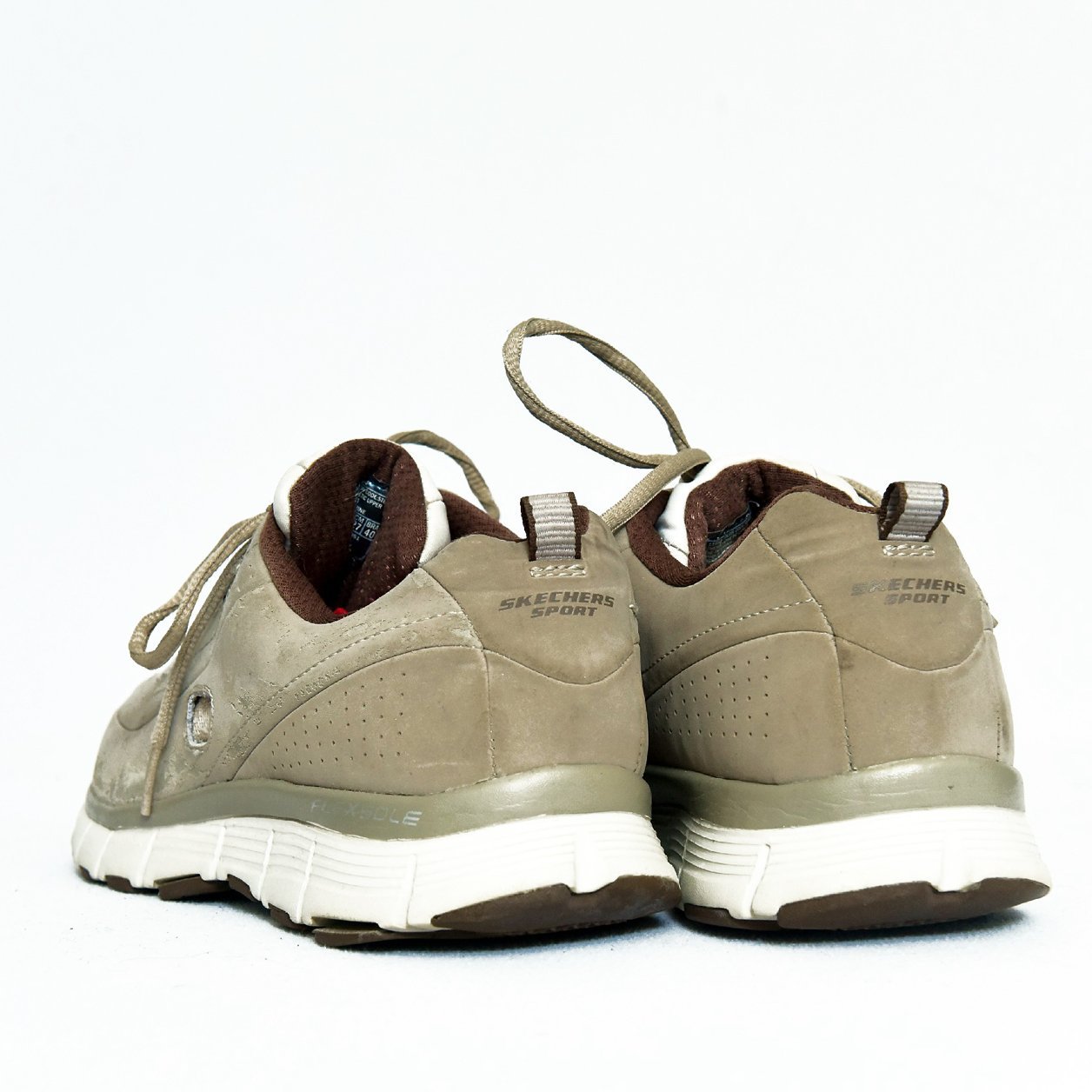 Skechers FlexSole Tan/Brown – TRENDYGO Original Thrift Comfort Walking Shoes Pakistan - Image 5