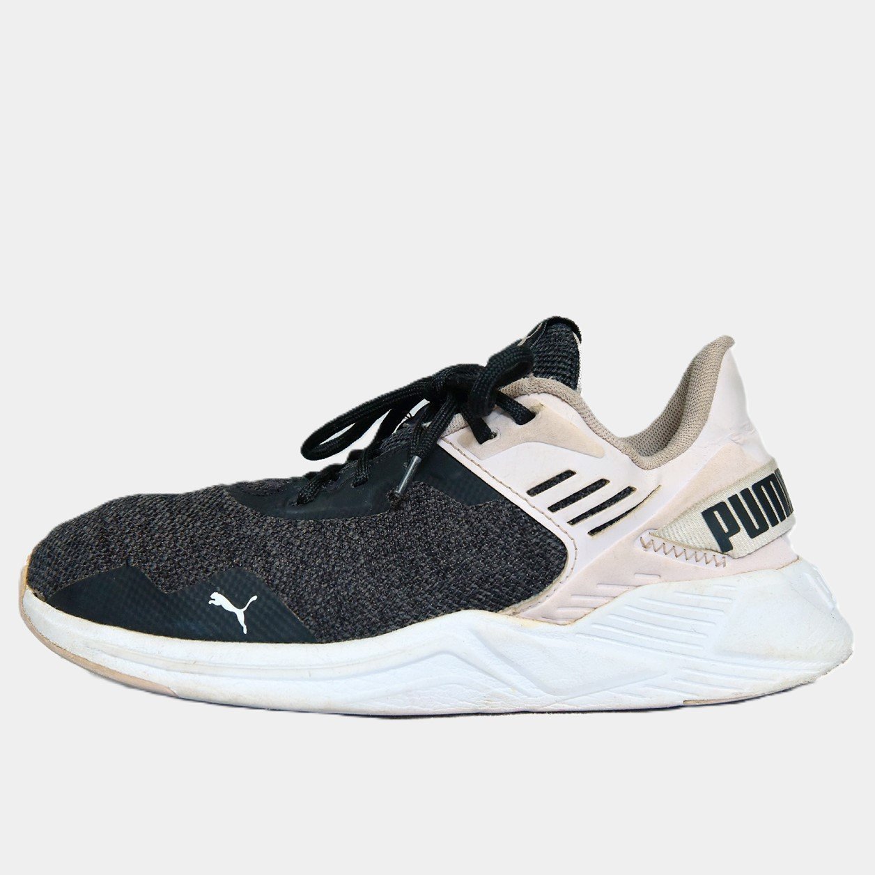 Puma Eternity Nitro Black/White – TRENDYGO Original Thrift Running Shoes Pakistan - Image 2