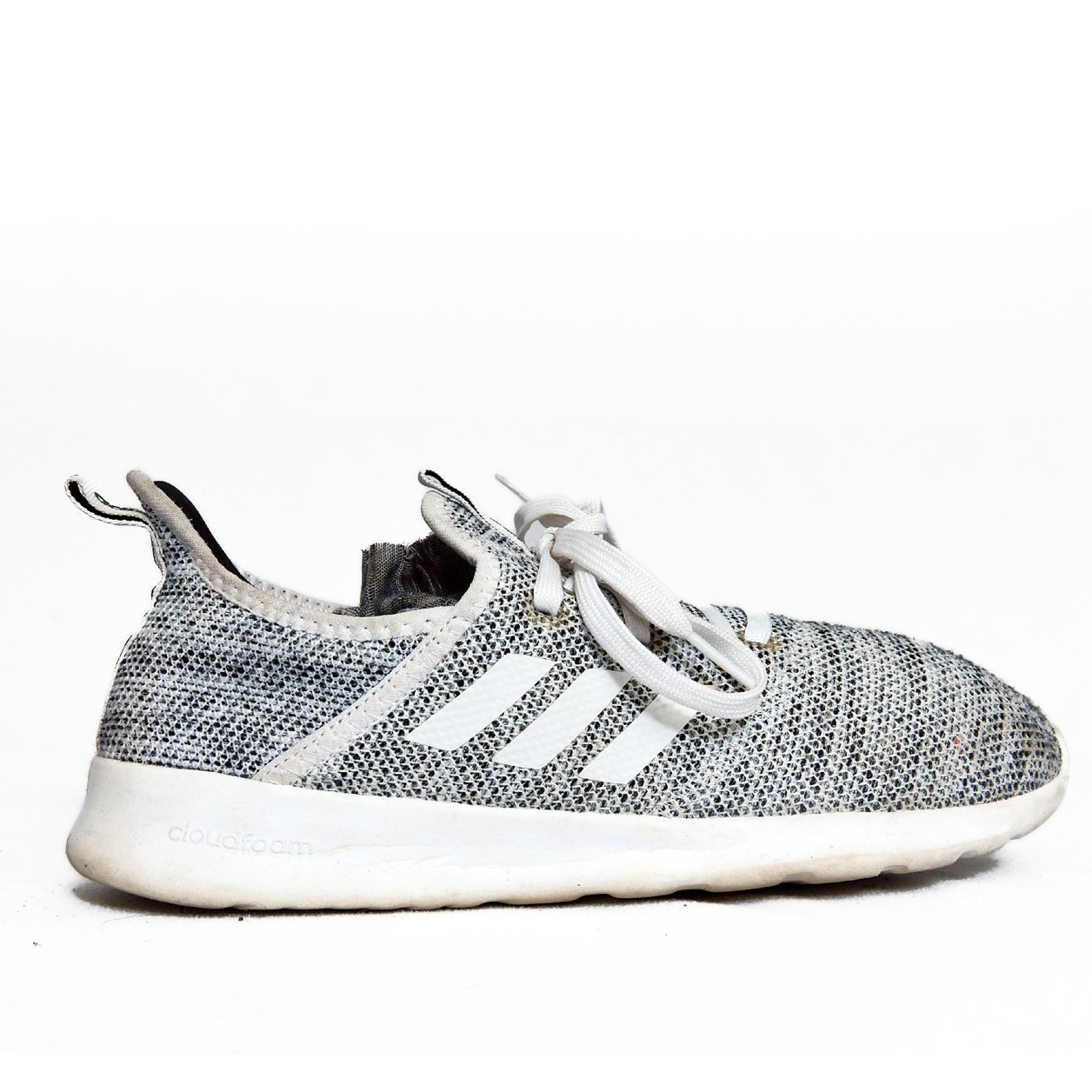 Adidas Cloudfoam Lite Racer Grey/White – TRENDYGO Original Thrift Sneakers Pakistan - Image 3