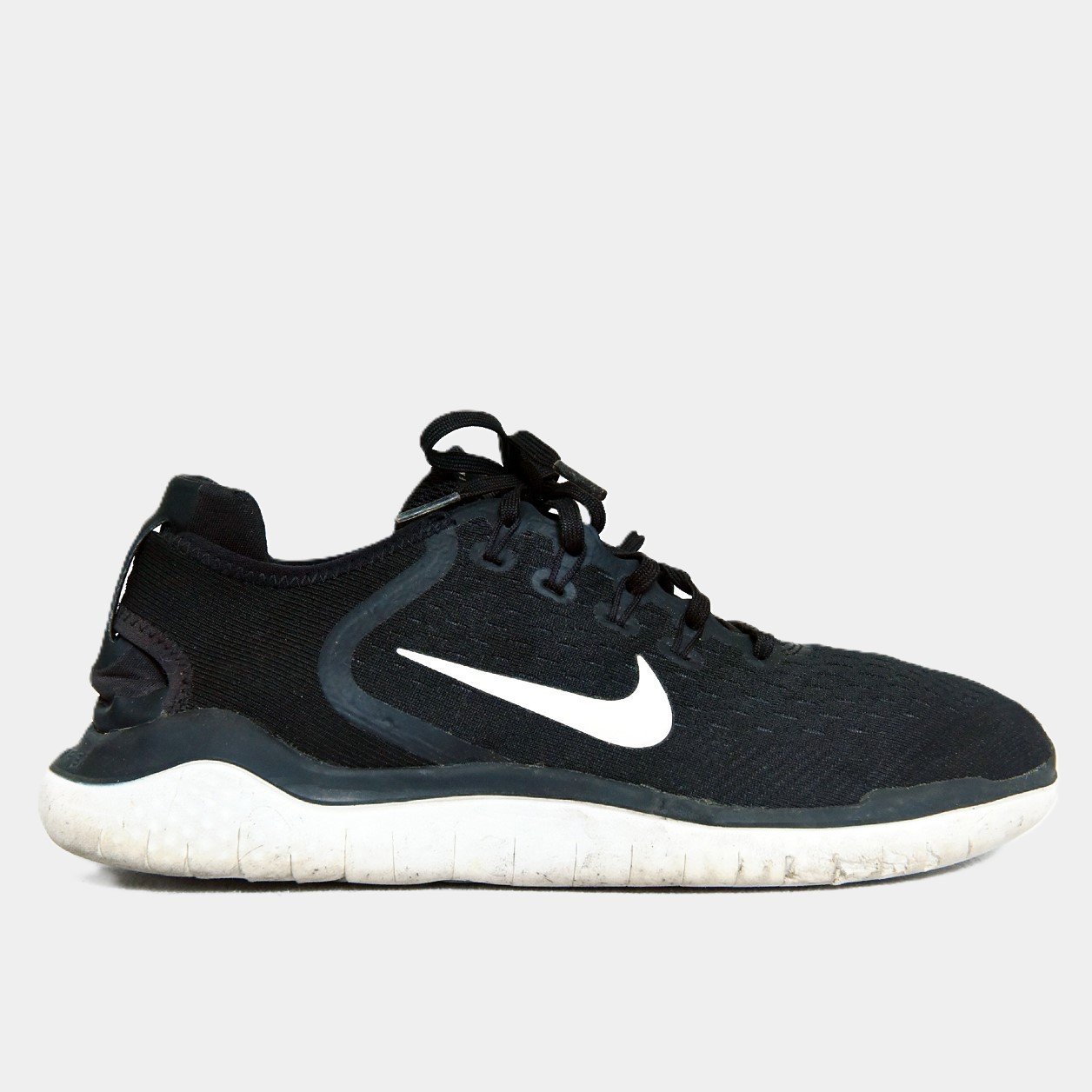 Nike Free RN Black/White – TRENDYGO Original Thrift Running Shoes Pakistan - Image 2