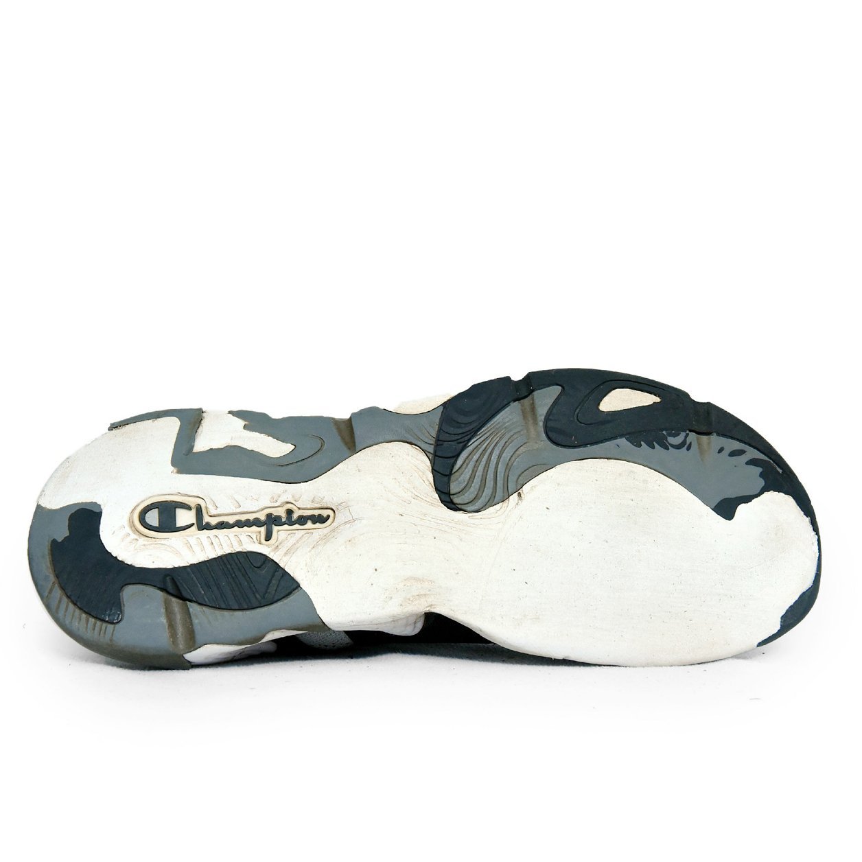 Champion Zone Mid Grey/Black – TRENDYGO Original Thrift Sneakers Pakistan - Image 4