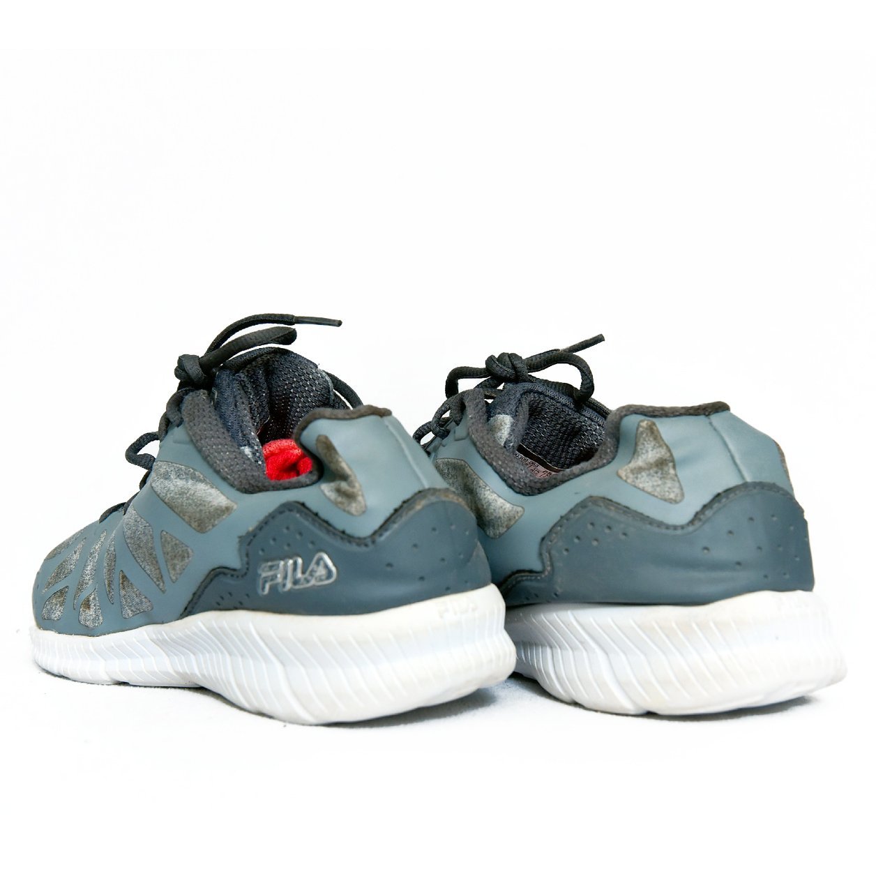 Fila Running Sneakers Grey/Blue – TRENDYGO Original Thrift Running Shoes Pakistan - Image 4