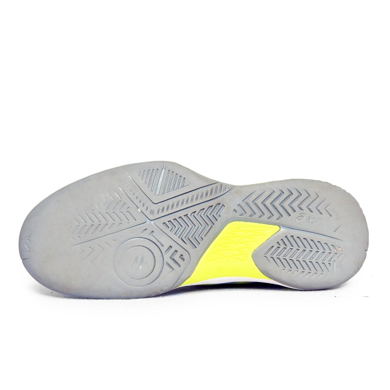 ASICS Upcourt 5 Grey/Neon Yellow – TRENDYGO Original Thrift Sports Shoes Pakistan - Image 4