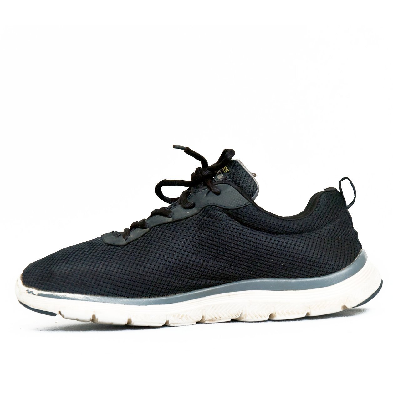 Skechers Flex Lite Black Yellow – TRENDYGO Original Thrift Sneakers Pakistan - Image 3