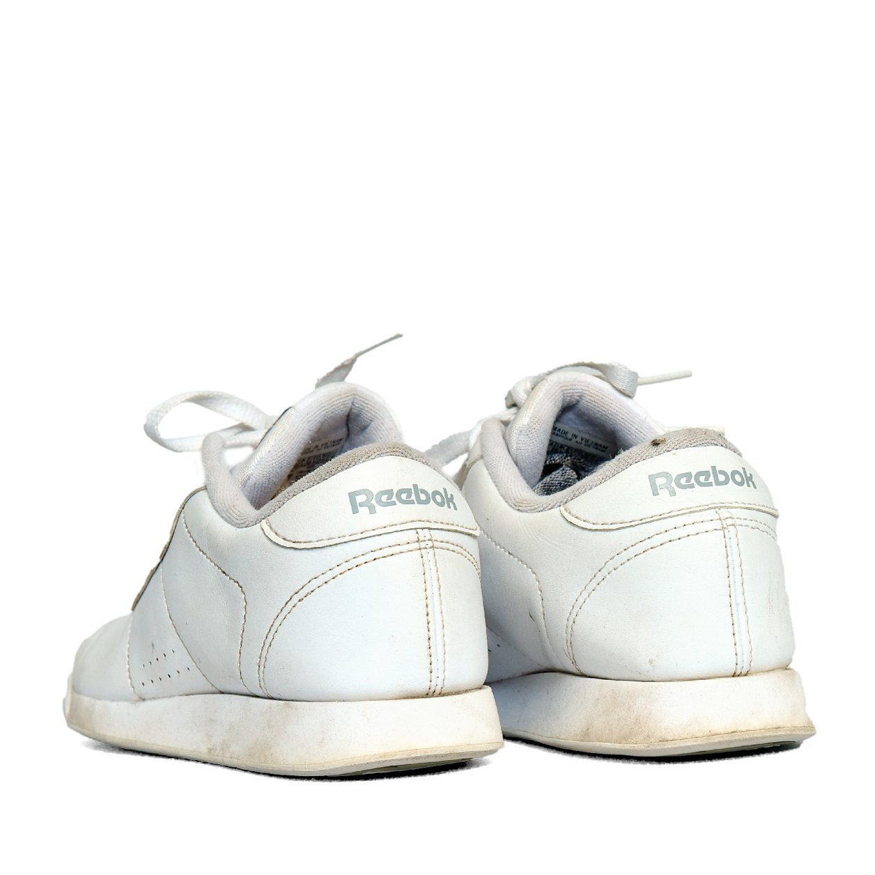 Reebok Classic Workout Plus White – TRENDYGO Original Thrift Sneakers Pakistan - Image 4