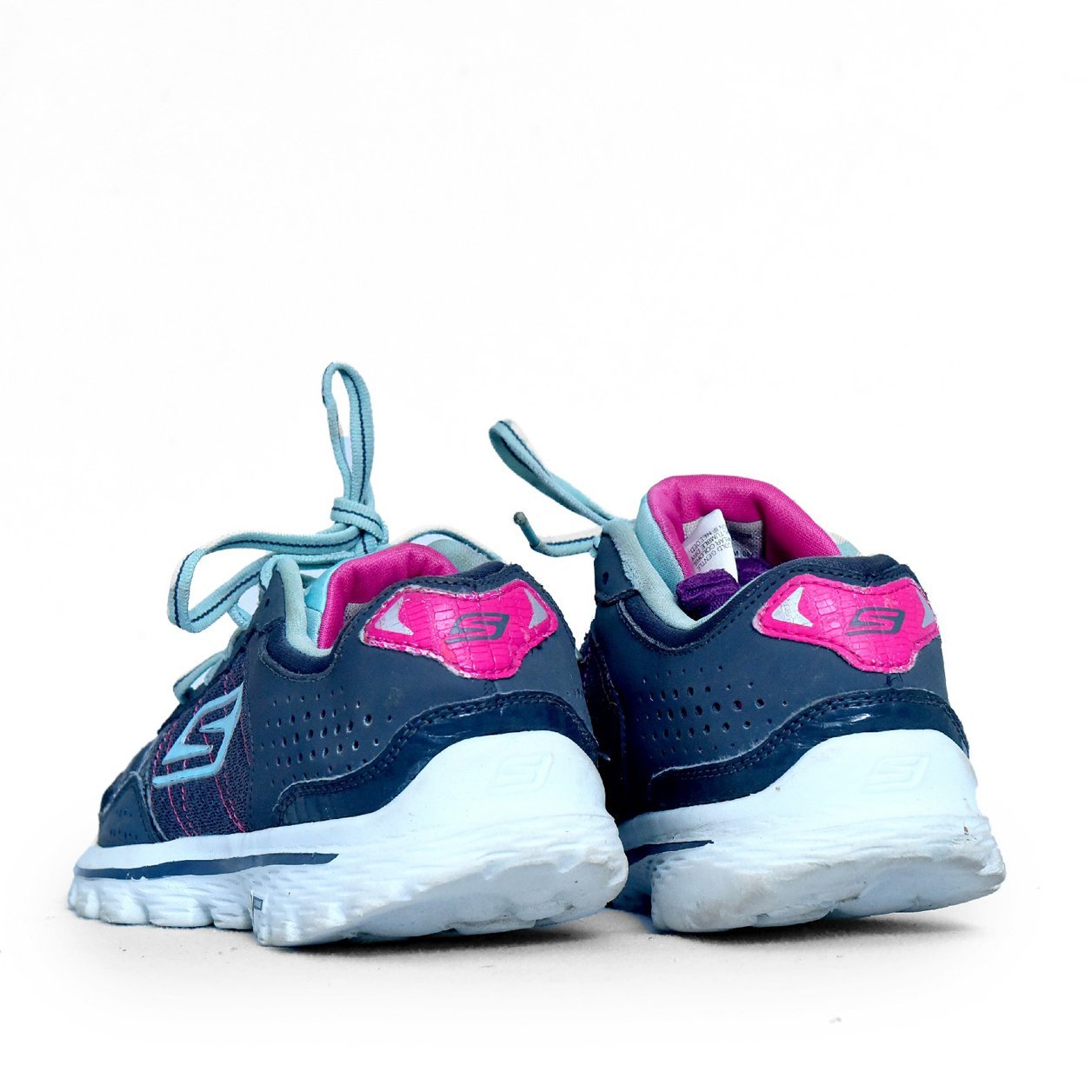 Skechers Flex Stride Black/Pink – TRENDYGO Original Thrift Running Shoes Pakistan - Image 4