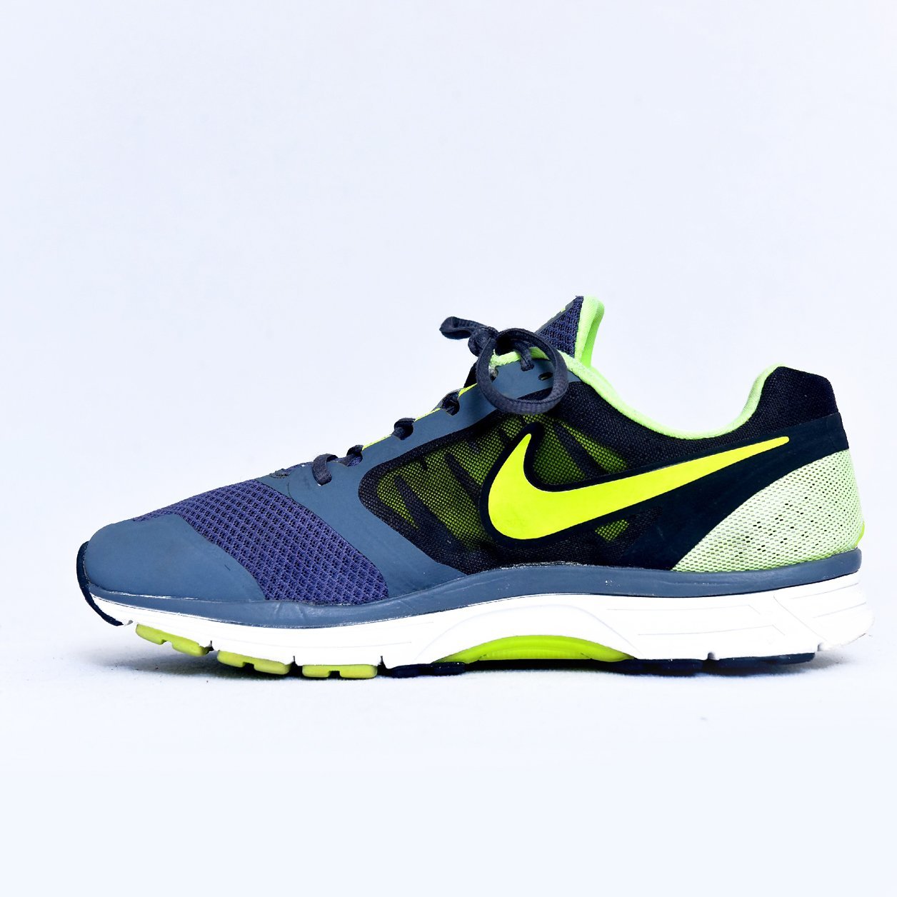 Nike Dual Fusion Run Blue/Volt – TRENDYGO Original Thrift Running Shoes Pakistan - Image 3