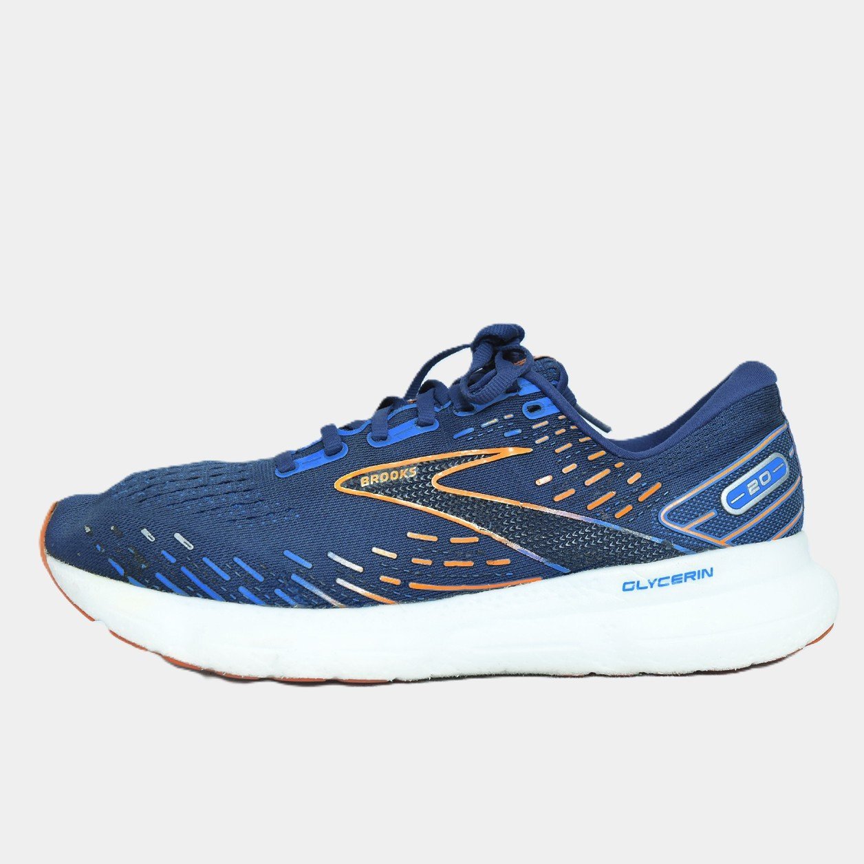 Brooks Ghost 15 Blue/Orange – TRENDYGO Original Thrift Running Shoes Pakistan - Image 2