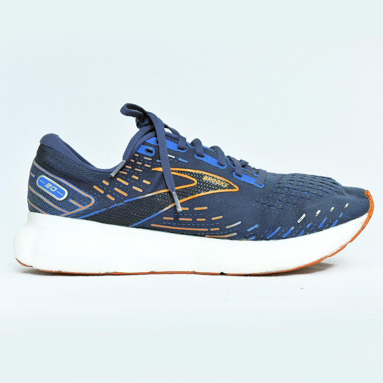 Brooks Ghost 15 Blue/Orange – TRENDYGO Original Thrift Running Shoes Pakistan - Image 3