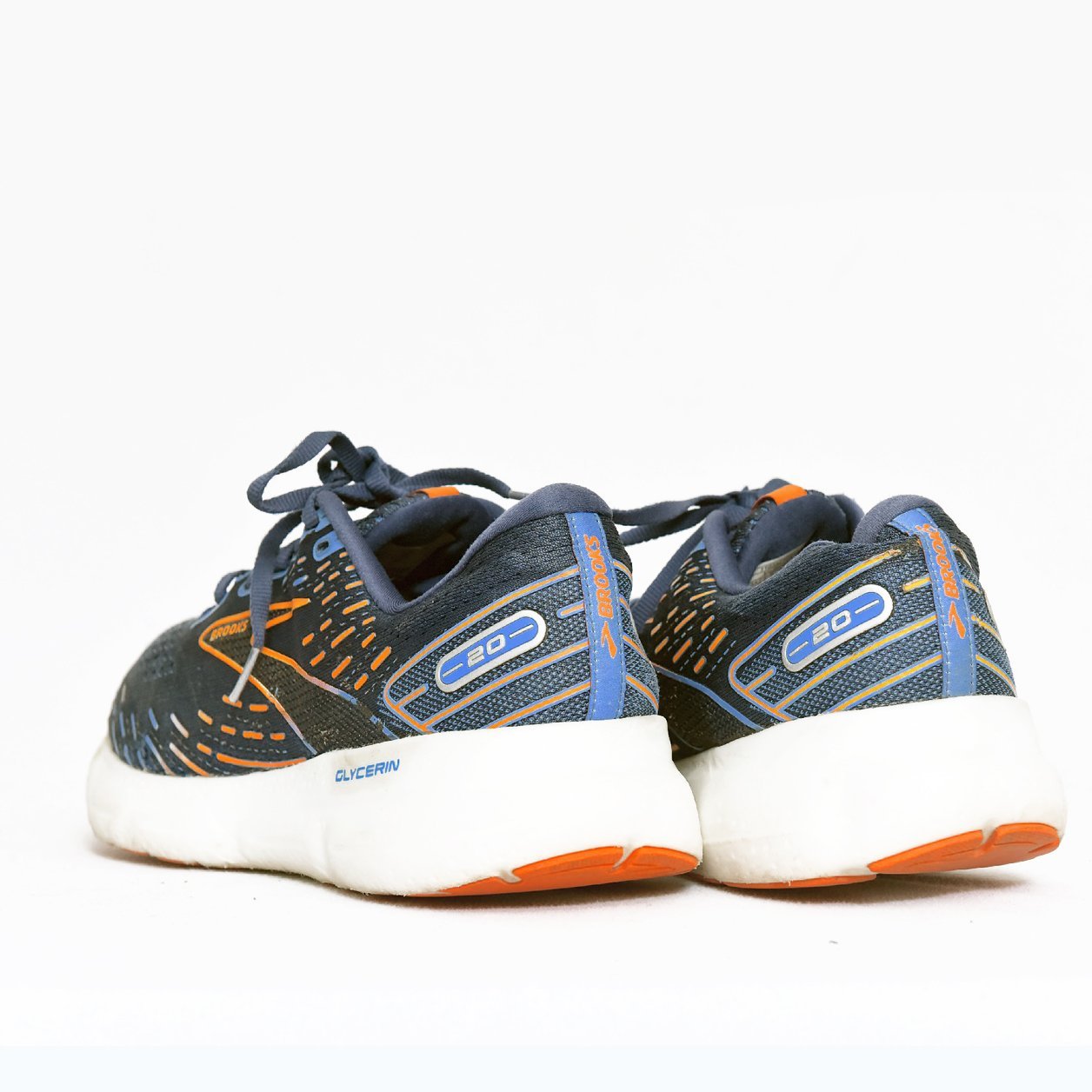 Brooks Ghost 15 Blue/Orange – TRENDYGO Original Thrift Running Shoes Pakistan - Image 5
