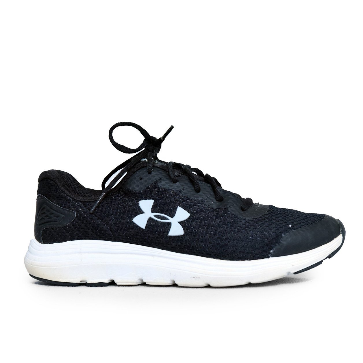 Under Armour Charged Assert 8 Black White – TRENDYGO Original Thrift Running Shoes Pakistan - Image 3