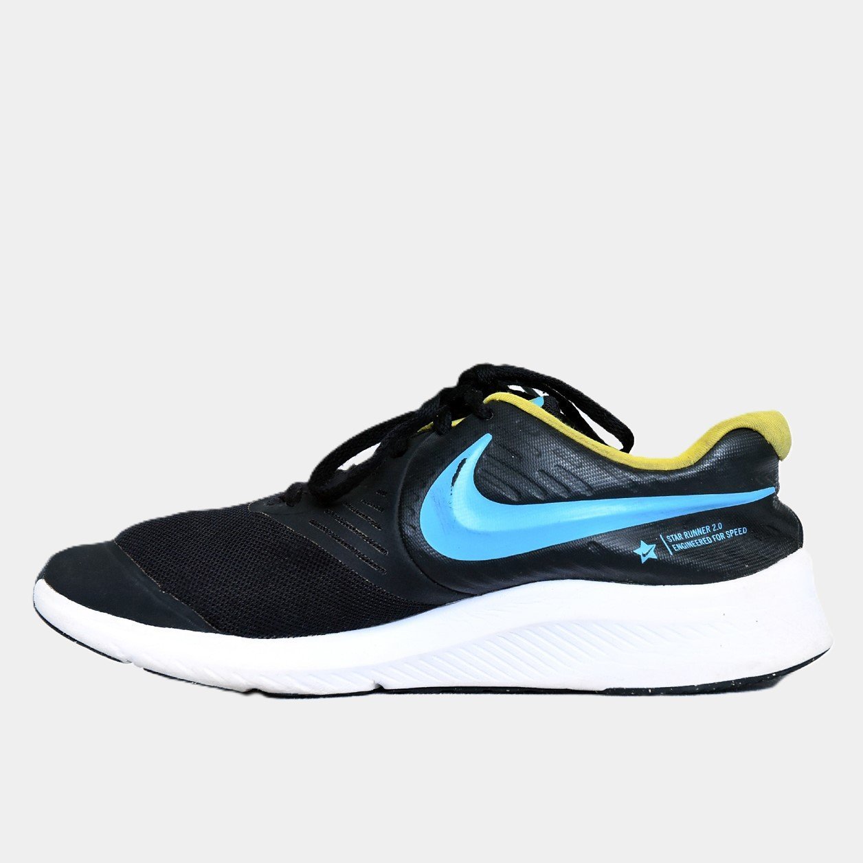 Nike Star Runner 2.0 Black Blue – TRENDYGO Original Thrift Running Shoes Pakistan - Image 2