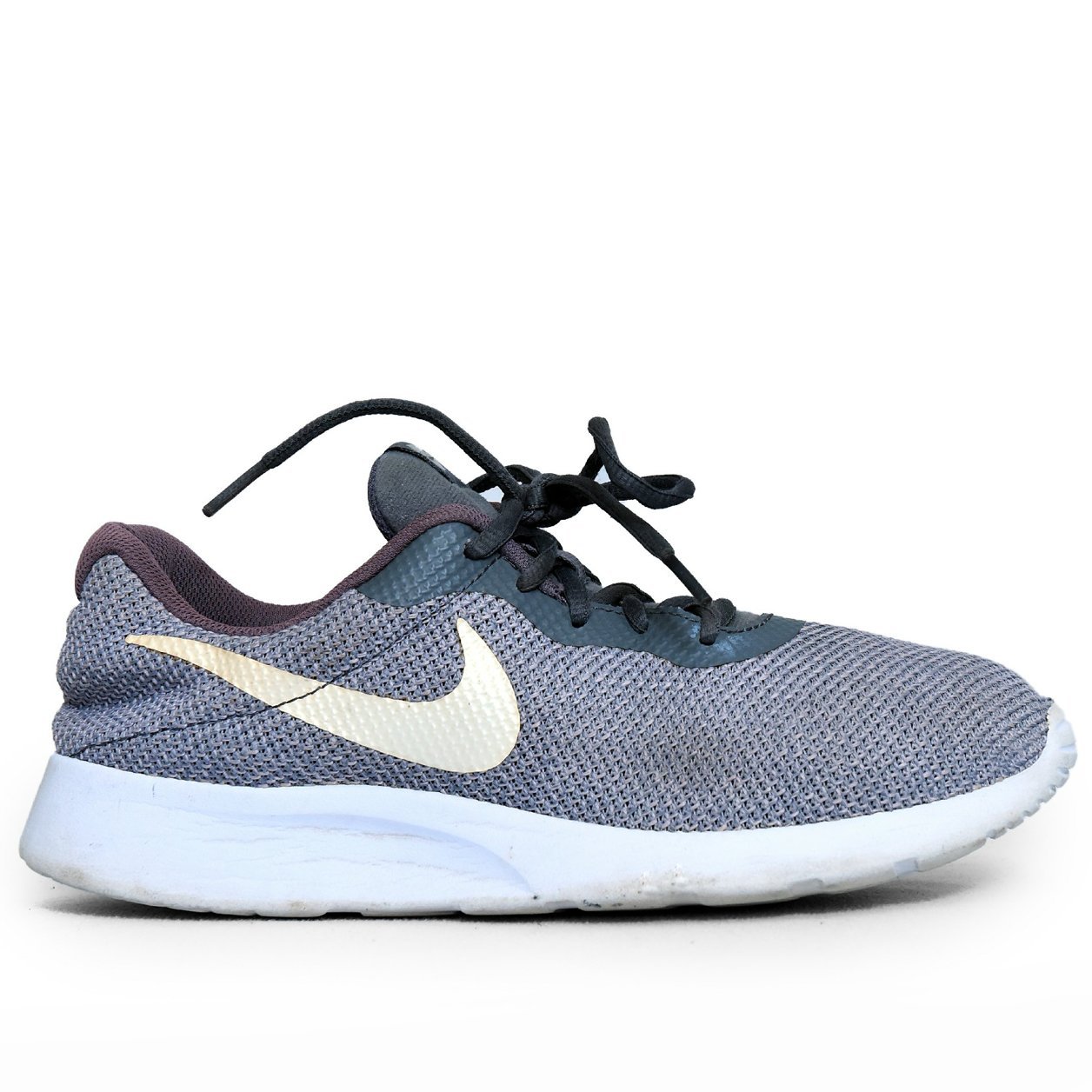Nike Tanjun Racer Grey Purple – TRENDYGO Original Thrift Running Shoes Pakistan - Image 3
