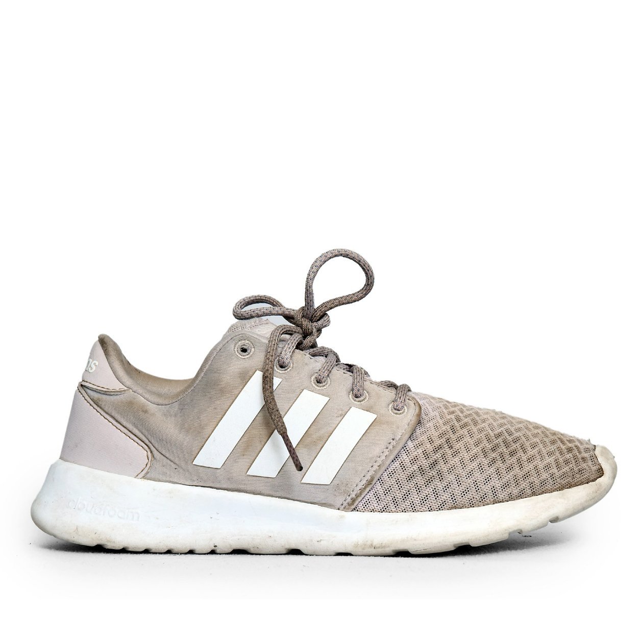 Adidas Lite Racer Beige White Unwashed – TRENDYGO Original Thrift Running Shoes Pakistan - Image 3