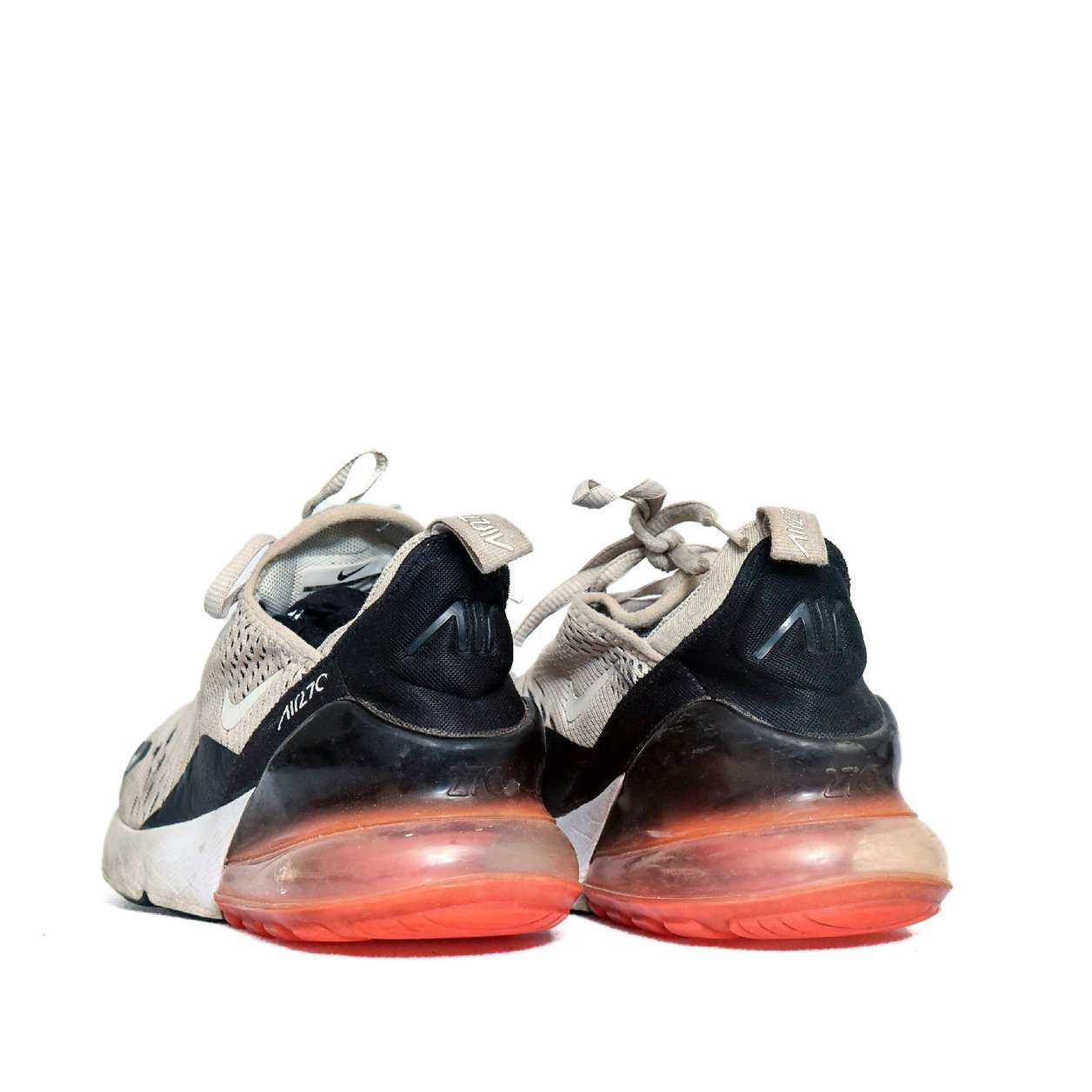 Nike Air Max 270 Light Bone Black Hot Punch – TRENDYGO Original Thrift Sneakers Pakistan - Image 5