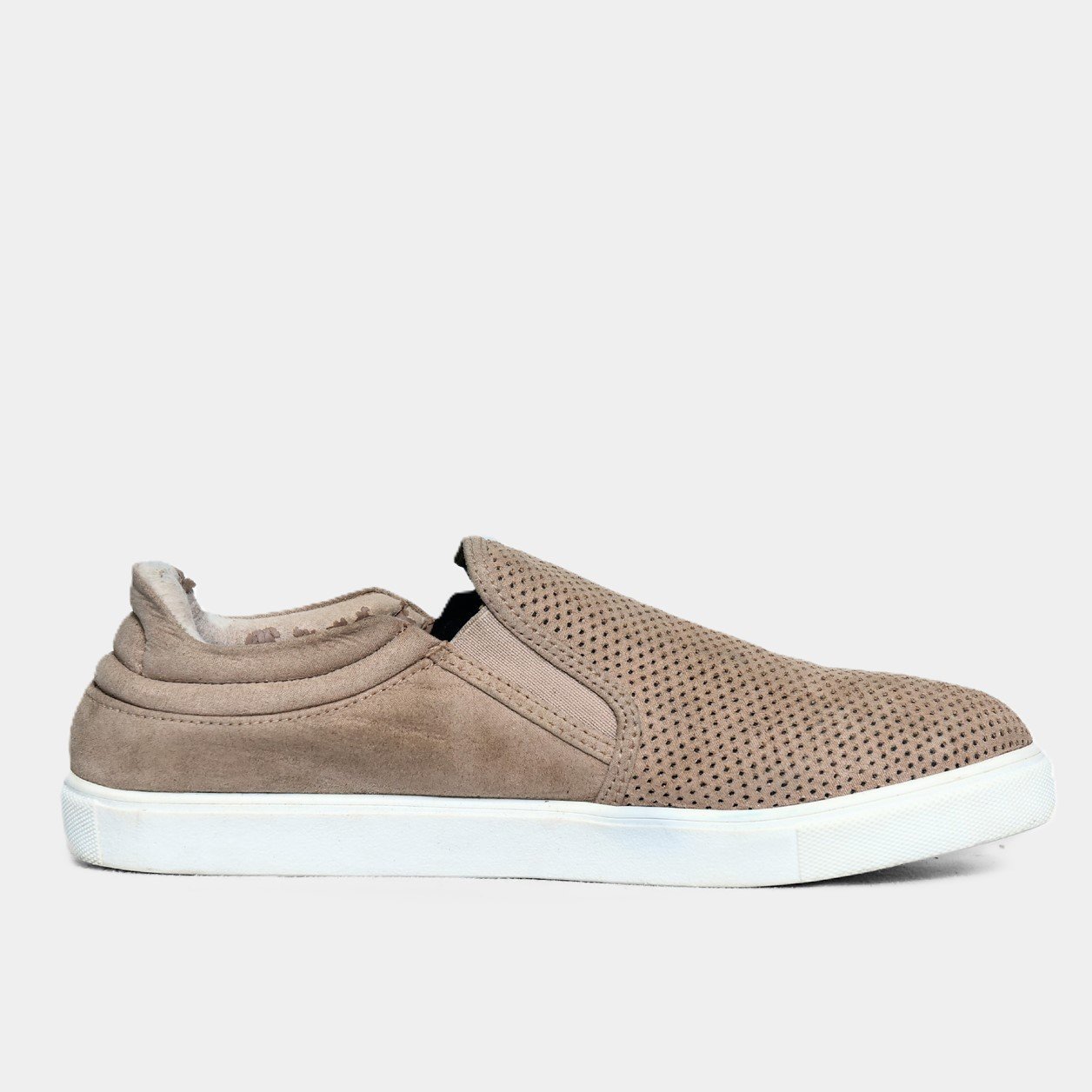 Steve Madden Taupe – TRENDYGO Original Thrift Slip-On Sneakers Pakistan - Image 2