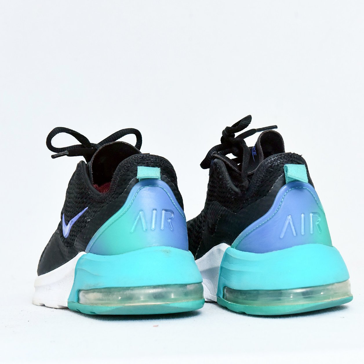 Nike Air Max 270 Black Teal Purple – TRENDYGO Original Thrift Sneakers Pakistan - Image 5