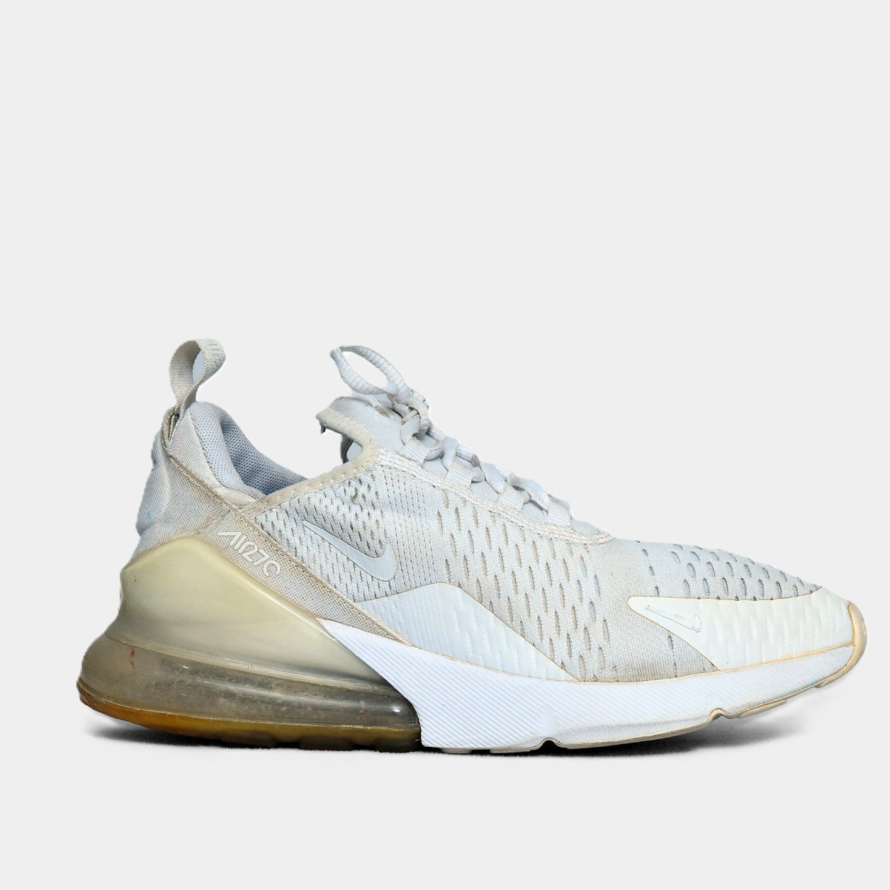 Nike Air Max 270 White Beige – TRENDYGO Original Thrift Sneakers Pakistan - Image 2