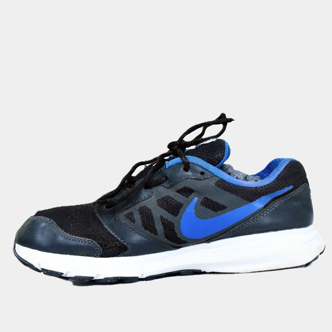 Nike Dual Fusion Black Blue – TRENDYGO Original Thrift Running Shoes Pakistan - Image 2